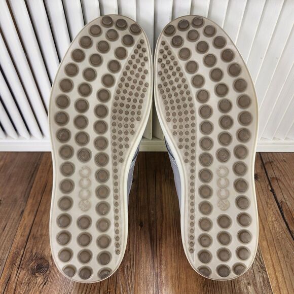 ECCO Soft 7 Slip-On 2.0 Mens Sz 11.5 Gray Perforated Leather Low Sneakers Shoes main image 6